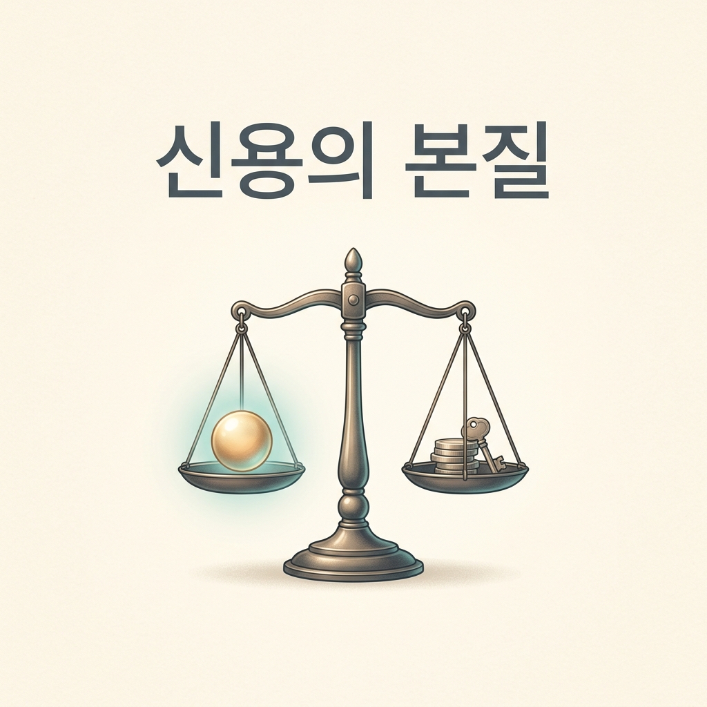 ai thumbnail minimal 신용의 본질 1787401008