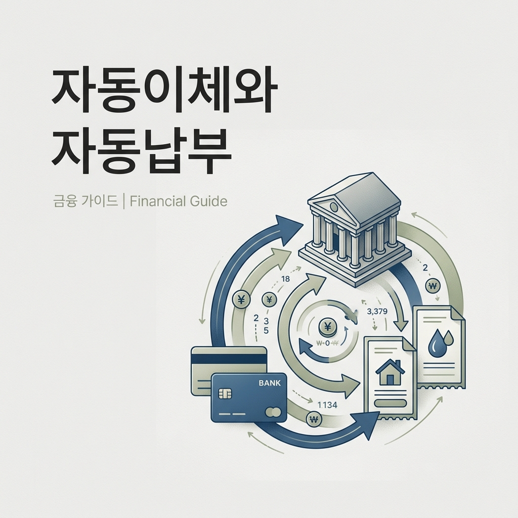ai thumbnail minimal 자동이체와 자동납부 1787399088