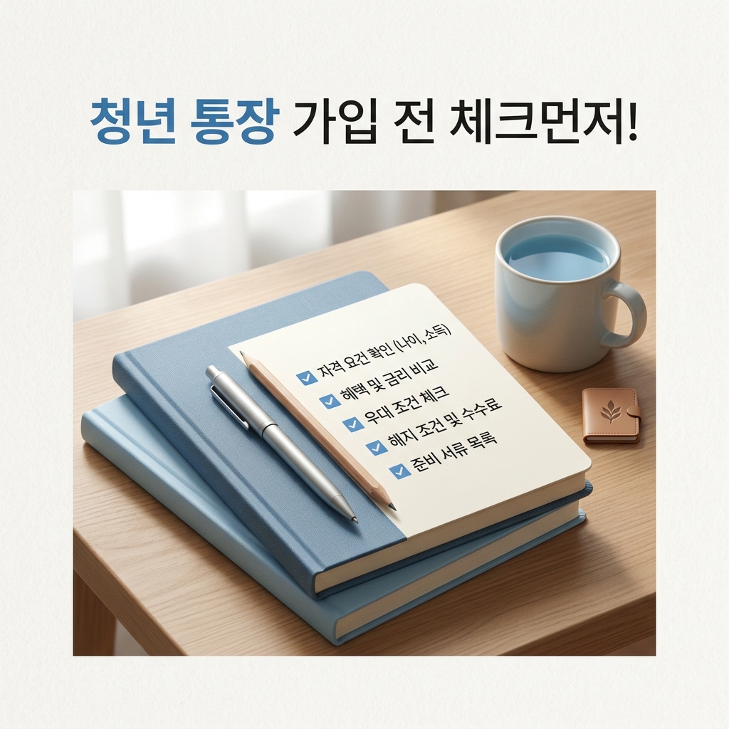 ai thumbnail minimal 청년 통장 가입 전 체크먼저 1787335165
