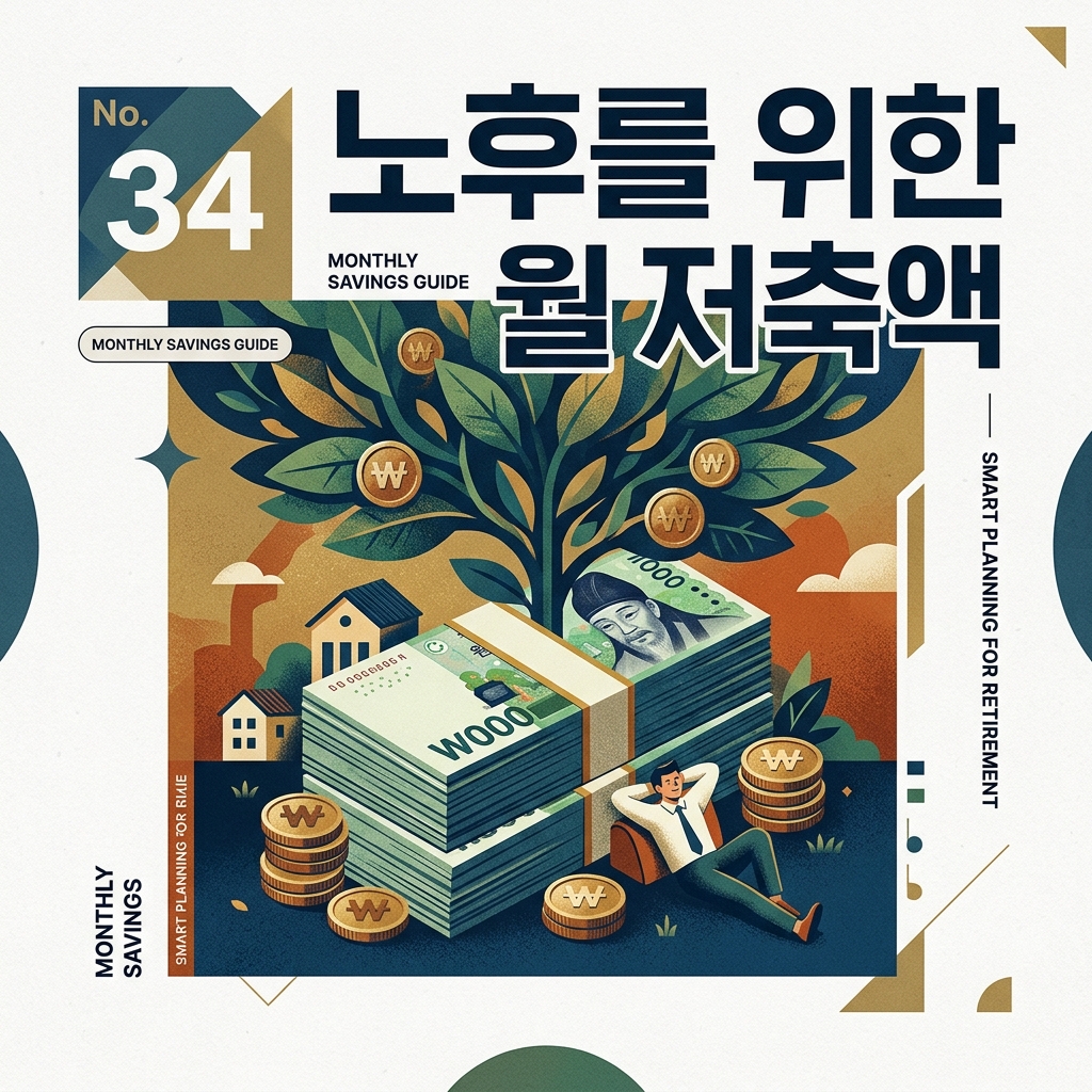 ai thumbnail poster 노후를 위한 월 저축액 1786728982